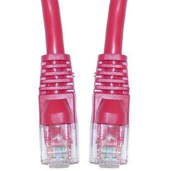 CableWholesale 10X6-33707 Cat5e Red Ethernet Crossover Cable Snagless Molded Boot 7 foot CableWholesale 10X6-33707 Cat5e Red Ethernet Crossover Cable Snagless Molded Boot 7 foot