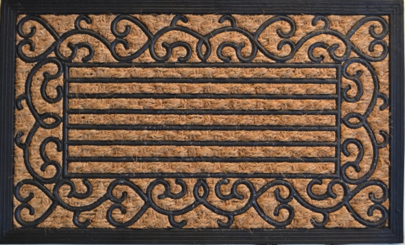 Imports Decor 410NBRCM Vine Border Mat