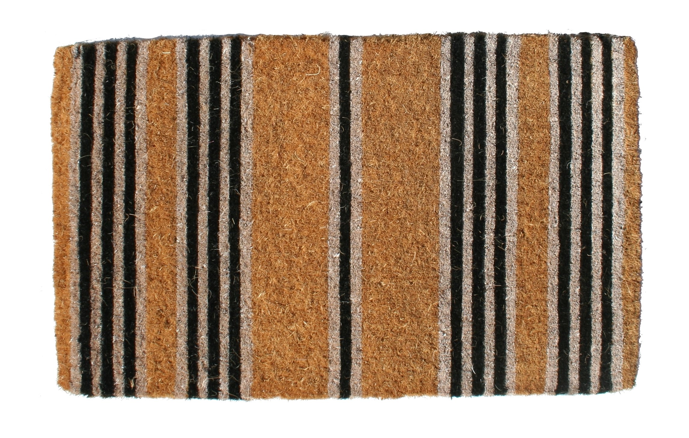 Imports Decor 654TCM Black Stripes Door Welcome Mat