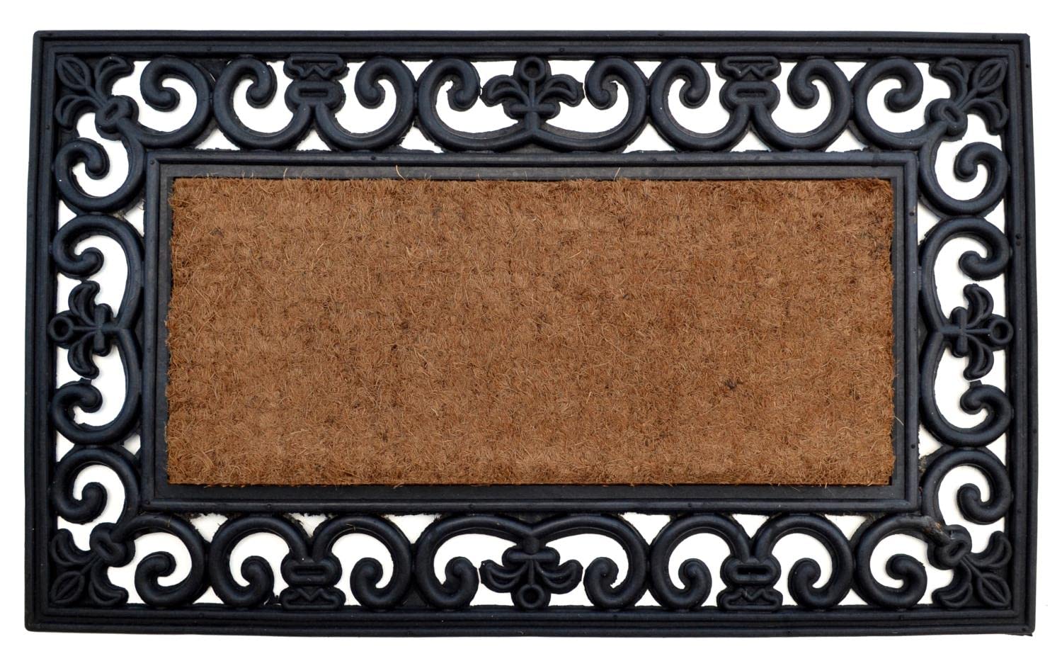 Imports Decor 702RBCM Country Rectangle Door Welcome Mat