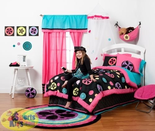 10-24121 Magical Michayla's 3 Piece Twin Bedding Set