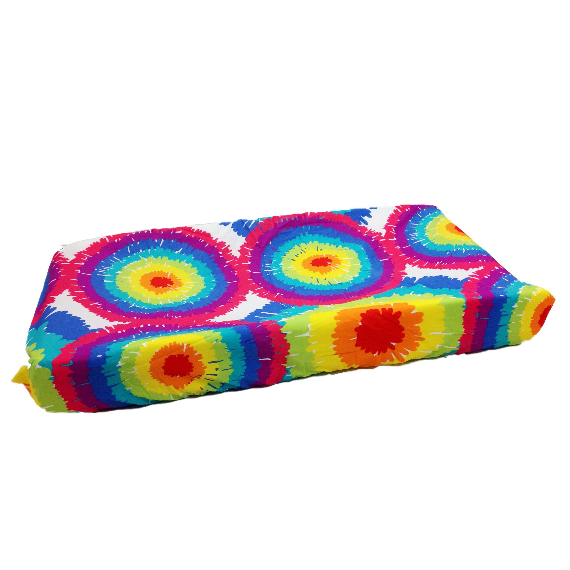 Terrific Tie Dye Changing Pad Cover