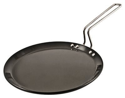 Q45 Futura Non-stick Flat Tava Griddle 10 In. - 4.88mm With Steel Handle