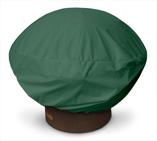 Koverroos 63066 Weathermax Medium Firepit Cover, Forest Green - 35 Dia X 16 H In.