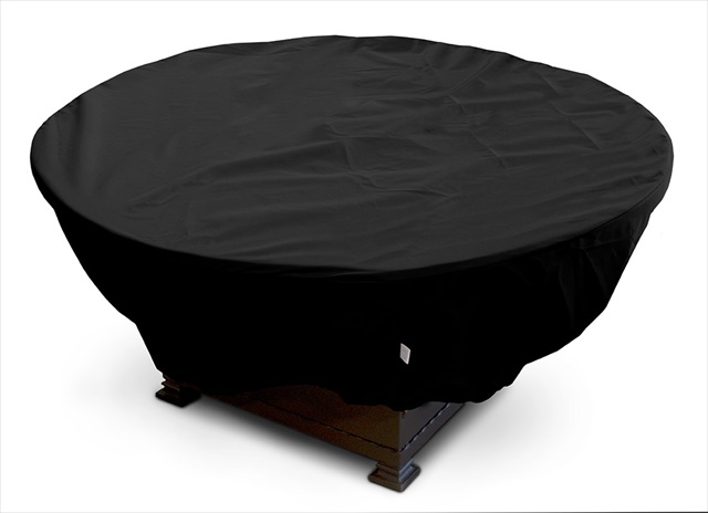 Weathermax Large Firepit Cover, Black - 45 Dia X 21 H In.