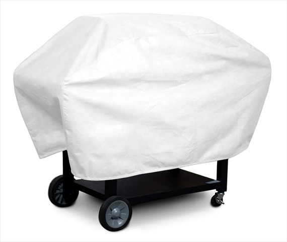 Koverroos 23062 Dupont Tyvek Medium Barbecue Cover, White - 23 D X 53 W X 35 H In.