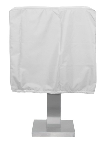 Koverroos 13051 Weathermax Pedestal Barbecue Cover, White - 19.5 D X 28 W X 19 H In.