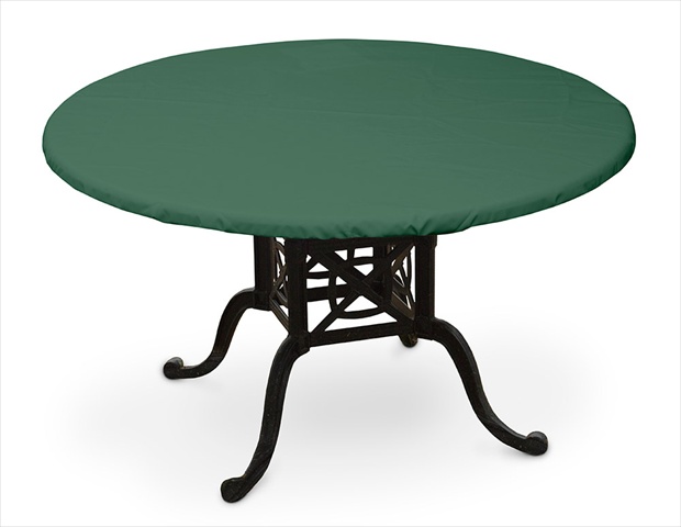 Koverroos 61550 Weathermax 44 In. Round Table Top Cover, Forest Green - 48 Dia In.