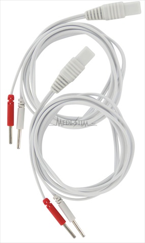 Lwultbml 48 In. Straight B Plug Lead Wires, Pin Connection Fits Most Bio - Medical Life Units
