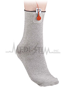 Csk-0 Medi - Stim Stim - U - Wear Conductive Sock, One Fits Most 3.5 In. W X 13 In. L