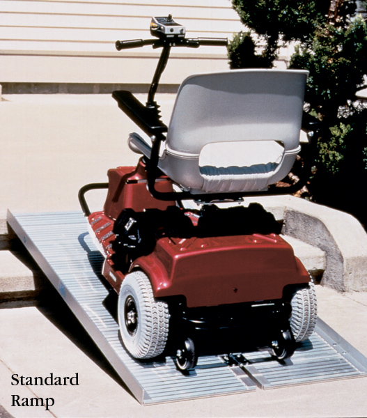 Stander Nc85104 Ez-access Scooter And Wheelchair Suitcase Ramp 4 Ft.