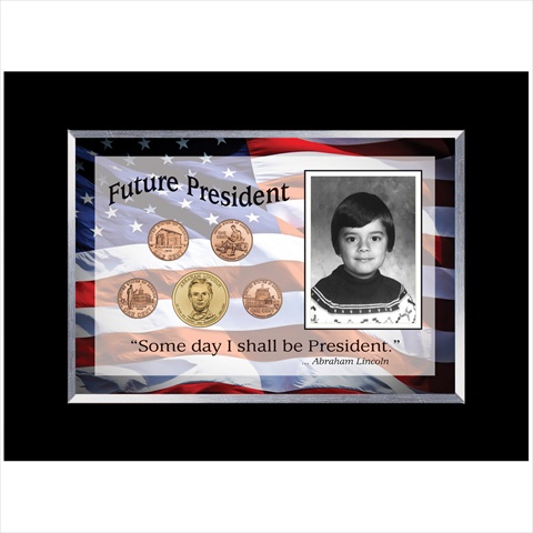 11890 Future President 5 Coin Frame