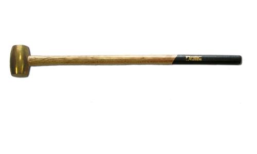 Abc8bw 8 Lb. Brass Hammer With 36 In. Wood Handle