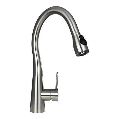Bnykf-c01s Sophia 16.75-inch 304 Stainless Steel Pull-out Kitchen Faucet