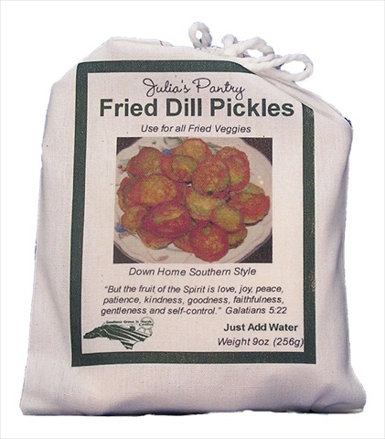 Jp630 Fried Dill Pickles Mix, 9oz Cloth, Pack Of 4