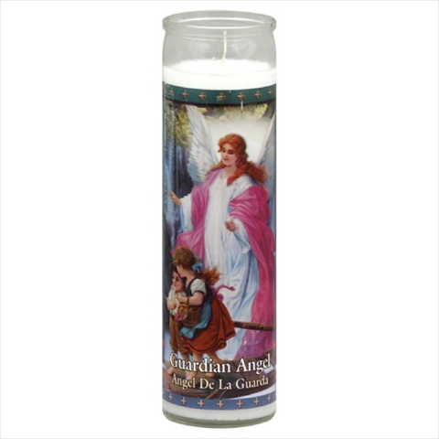 Candle Guardian Angel-1 Ea -pack Of 12
