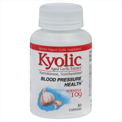 Kyolic Kyolic Frmla 109 Blood Pr-80 Cp -pack Of 1