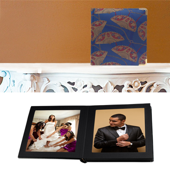 UPC 810922012063 product image for CP260357312B Matted 5X7 Smooth Black Faux Leather 12Pg - 24 Side Album | upcitemdb.com