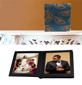 UPC 810922012087 product image for CP260357320B Matted 5X7 Smooth Black Faux Leather 20Pg - 40 Side Album | upcitemdb.com