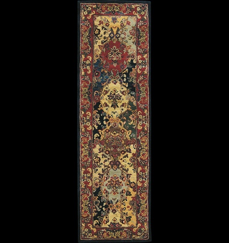 12067 India House Area Rug Collection Multi Color 2 Ft 3 In. X 7 Ft 6 In. Runner