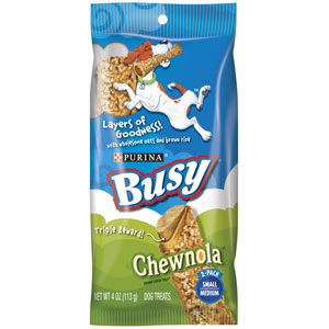 381051 Busy Chewnola 12-4 Oz. Pack Of 12