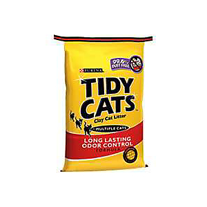 702001 Tidy Cat Lloc Conv 4-10 Red Pack Of 4