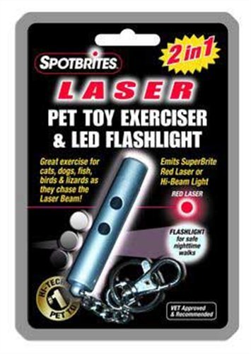 773202 Spotbrite Laser Pet Toy 2 In 1