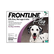 999516 Frontline Plus Prpl Dog 45-88