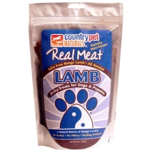 Real Meat 828030 Cpn Dog Jerky Lamb 8 Oz.