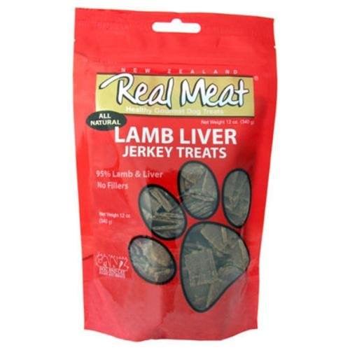 Real Meat 828416 Cpn Bitz 95 Lamb Liver Jerky 4 Oz.