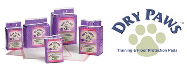 277400 Pps07 Dry Paw Small Train Pad 7pk
