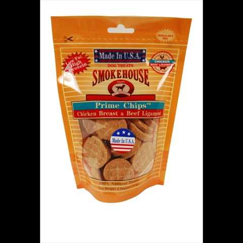 Smoke House Pet Products 785032 Usa Prime Chip Chicken-beef 4 Oz.