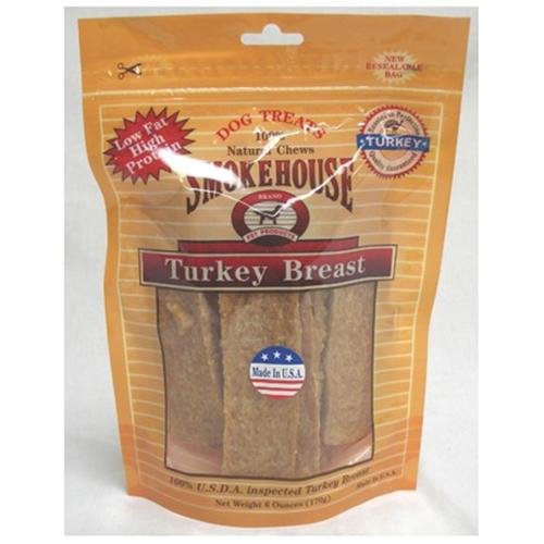 Smoke House Pet Products 785090 Usa Turkey Breast 6 Oz. Pch