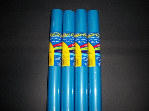 80073 Fade Resistant Art Rolls Medium Blue 48 In. X 12 Ft. 4 Pack