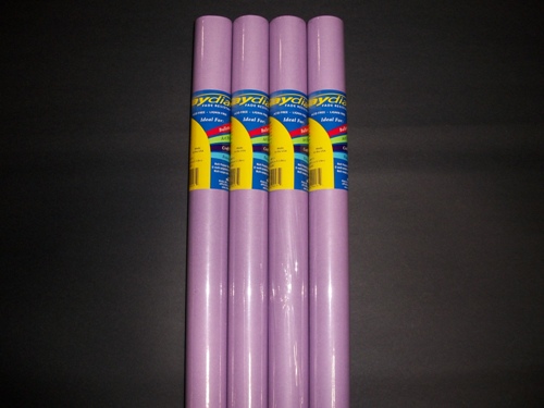 80177 Fade Resistant Art Rolls Lilac 48 In. X 50 Ft. 4 Pack