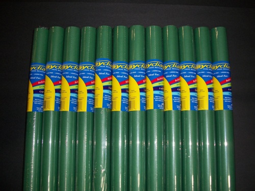 80116 Fade Resistant Art Rolls Holly Green 36 In. X 30 Ft. 12 Pack