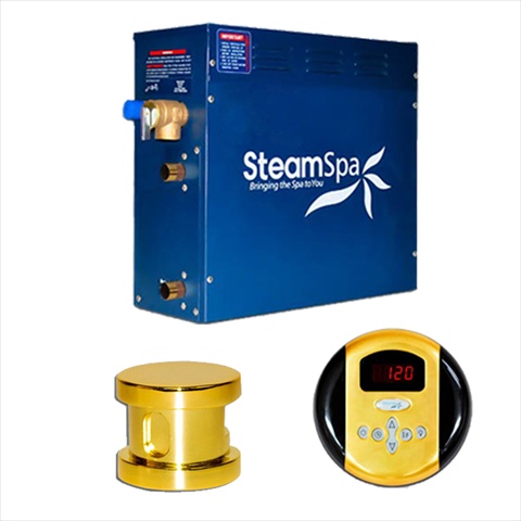 Oa450gd Oasis Package For 4.5kw Steam Generators; Polished Brass