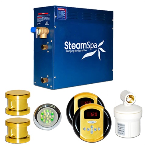 Ry1050gd Royal Package For 10.5kw Steam Generators; Polished Brass