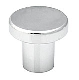 Z20840500067 Spotted Edge Knob 50mm Stainless Steel Look