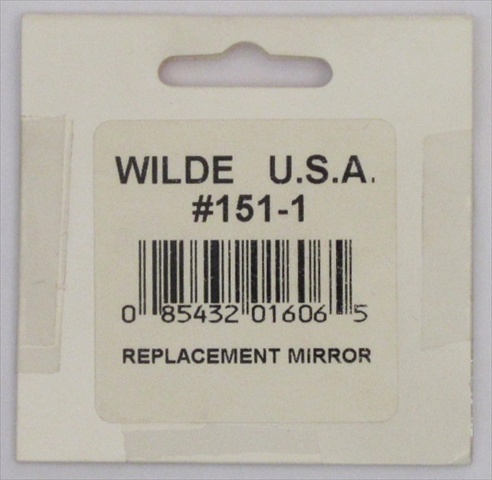 Wilde Tool 151p/bb 151 With Unbreakable Plastic Mirror, Bulk Box