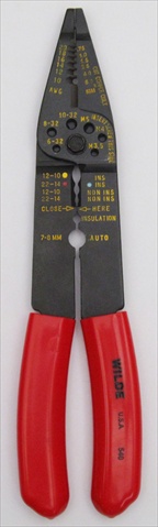 Wilde Tool 540/cs 9 .5 Electrical Wire Stripper Carded