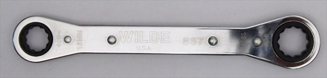 Wilde Tool 867/bb Metric Ratchet Box Wrench 16mm X 18mm, Bulk Box