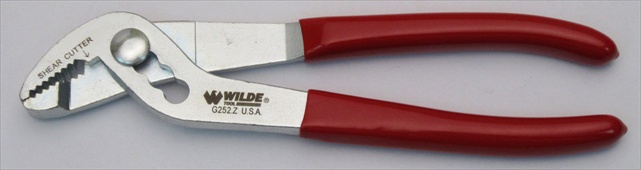 Wilde Tool G253p.np/cc 10 Water Pump Slip Joint Pliers-polished-clam Card