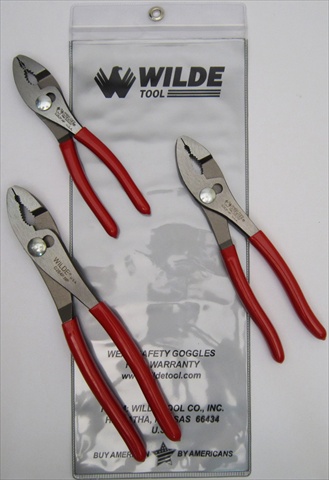 Wilde Tool G258psp.np/vp 3-piece G262-g263-g264 Hang-up Vinyl Pouch Set
