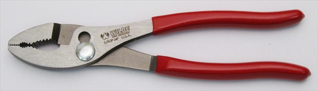 Wilde Tool G263p.np/cc 8 Slip Joint Pliers-polished-clam Card