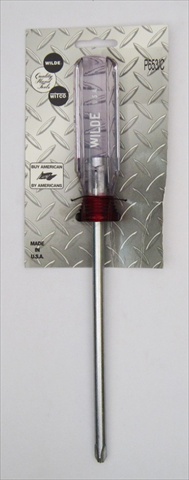 Wilde Tool P653/cs 5/16 X 6 No. 3 Pt. Phillips Screw Driver Carded