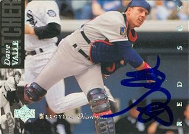 37649 Dave Valle Autographed Baseball Card Boston Red Sox 1994 Upper Deck No. 333