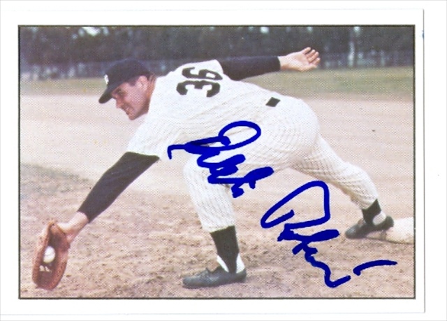37856 Eddie Robinson Autographed Baseball Card New York Yankees 1979 Tcma No. 283 67