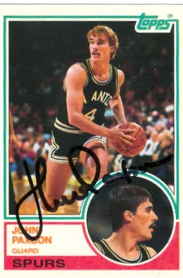 46102 John Paxson Autographed Basketball Card San Antonio Spurs 1993 Topps No .39