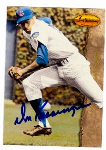 56261 Don Kessinger Autographed Baseball Card Chicago Cubs 1994 Ted Williams Card Company No .17